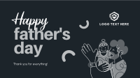 Thanks Dad Facebook event cover Image Preview