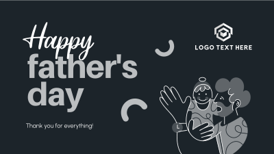 Thanks Dad Facebook event cover Image Preview