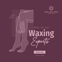 Waxing Experts Instagram post Image Preview