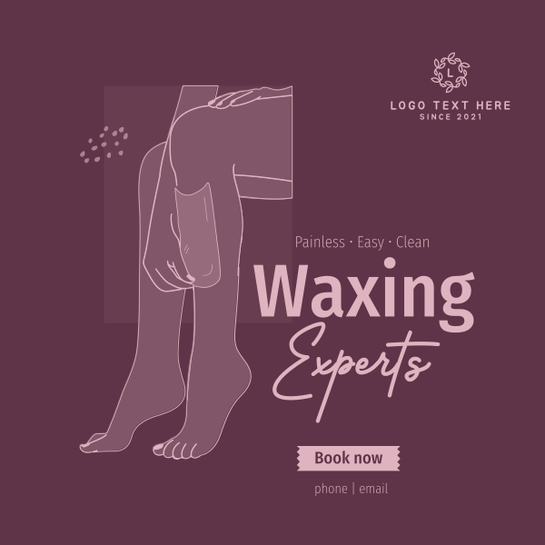 Waxing Experts Instagram Post Design Image Preview