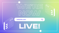 Live Website Announcement Animation Preview