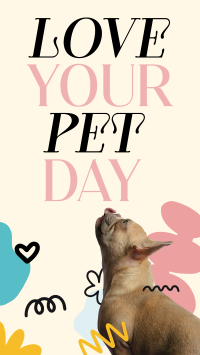 Love Your Pet Today TikTok Video Image Preview