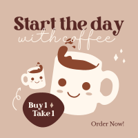 Coffee Promo Instagram Post Design