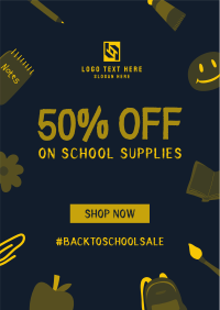 Back to School Discount Flyer Image Preview