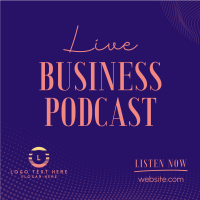 Corporate Business Podcast Instagram Post Design