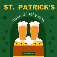 Irish Beer Instagram Post Design