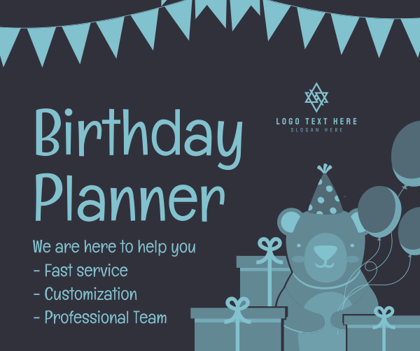 Birthday Planner Facebook Post Design Image Preview