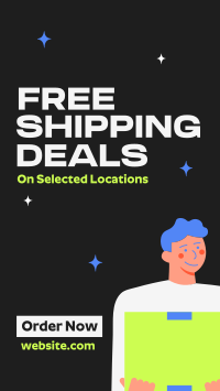 Cool Free Shipping Deals TikTok video Image Preview