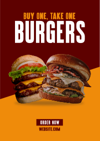 Double Burgers Promo Flyer Image Preview
