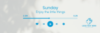 Sunday Music Quote Twitter Header Preview