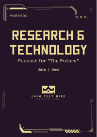 The Future Podcast Flyer Image Preview