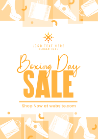 Great Deals this Boxing Day Flyer Design