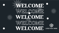 Welcome Shapes Video Image Preview