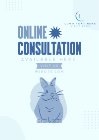 Online Consult for Pets Flyer Image Preview
