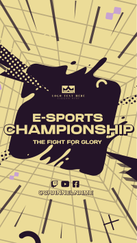 E-Sports Championship Instagram Reel Design