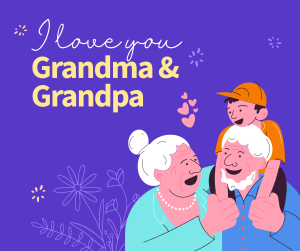 Grandparents Day Letter Facebook post Image Preview