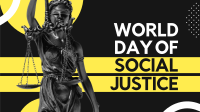 Social Justice World Day Animation Image Preview