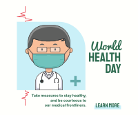 Doctor Health Day Facebook post Image Preview