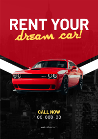 Dream Car Rental Poster Image Preview