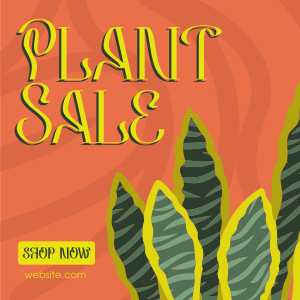 Quirky Plant Sale Instagram post Image Preview