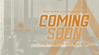 Coming Soon Fitness Gym Teaser Animation Image Preview