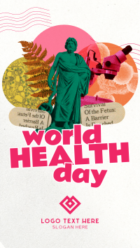 World Health Day Collage YouTube short Image Preview