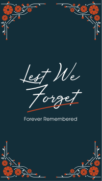 Forever Remembered Instagram Reel Image Preview