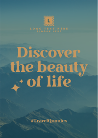 Discover Life Flyer Design