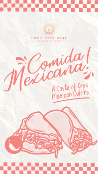 Comida Mexicana Facebook story Image Preview