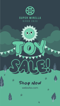 Cute Toy Sale Facebook Story Image Preview