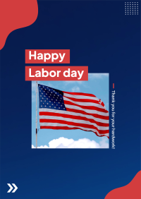 Labor Day Celebration Flyer Design