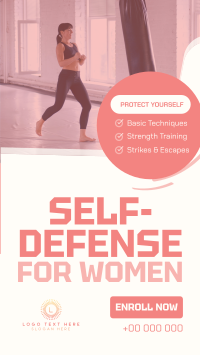 Women Self-defense Class TikTok Video Preview