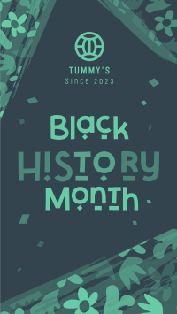 Black Culture Month Instagram Story Design