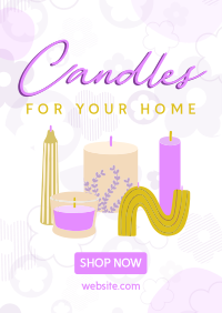 Fancy Candles Flyer Design