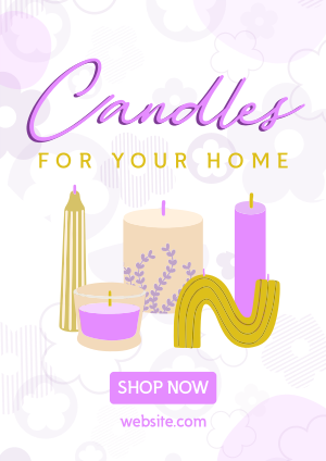 Fancy Candles Flyer Image Preview