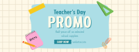 Teacher's Day Deals Facebook Cover Image Preview