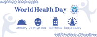 Health Day Tips Facebook cover Image Preview