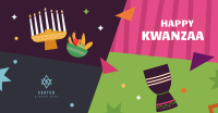 Colorful Kwanzaa Facebook Ad Design