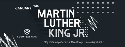Honoring Martin Luther Facebook cover Image Preview