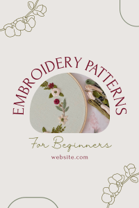 Embroidery Order Pinterest Pin Image Preview