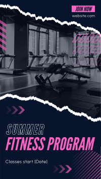 Ripped Off Summer Fitness TikTok video Image Preview