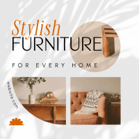 Stylish Furniture Instagram Post Design