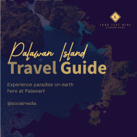 Palawan Travel Guide Instagram post Image Preview