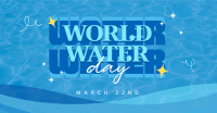 Quirky World Water Day Facebook ad Image Preview