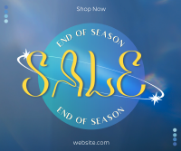 Season Sale Ender Facebook Post Design