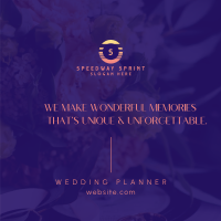 Wedding Planner Bouquet Instagram post Image Preview