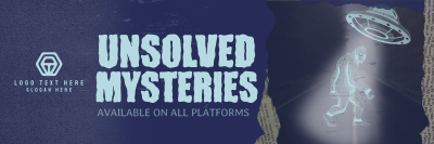 Rustic Unsolved Mysteries Twitter header (cover) Image Preview