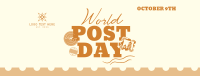 World Post Day Facebook Cover Design