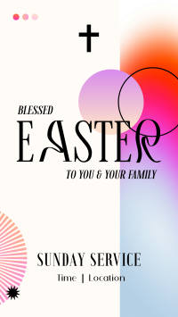 Easter Sunday Service YouTube short Image Preview