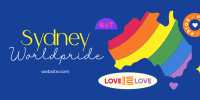 Pride Stickers Twitter Post Design